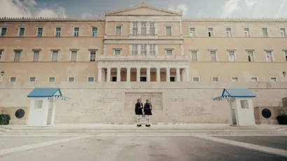 Hellenic Parliament at Syntagma Square in Athens