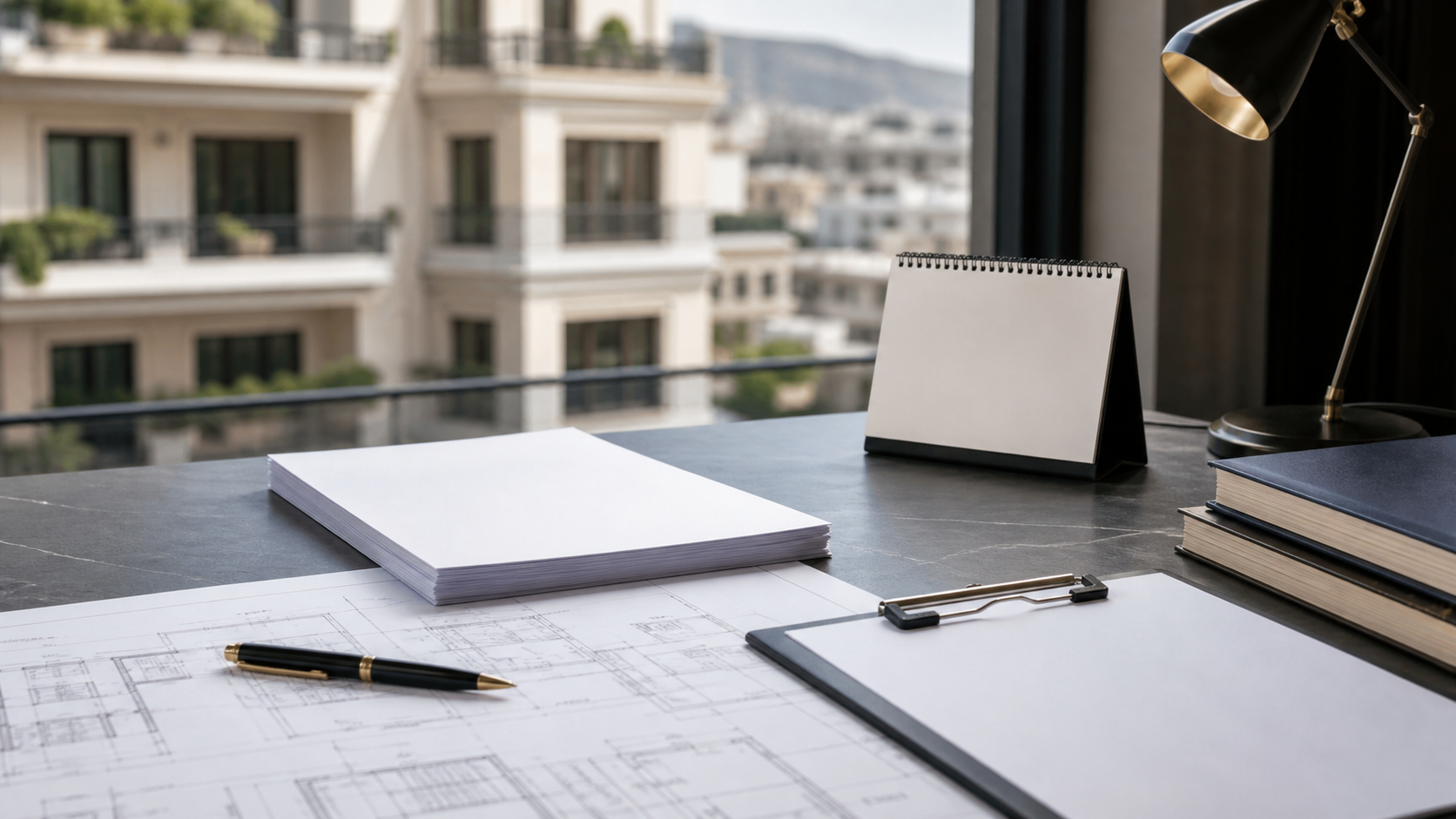 Illustrative legal and technical document review for a property conversion project