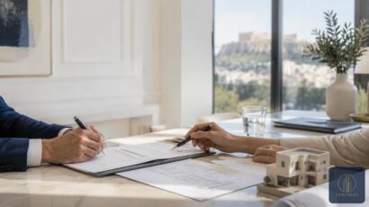 Property ownership and seller authority document review in Athens