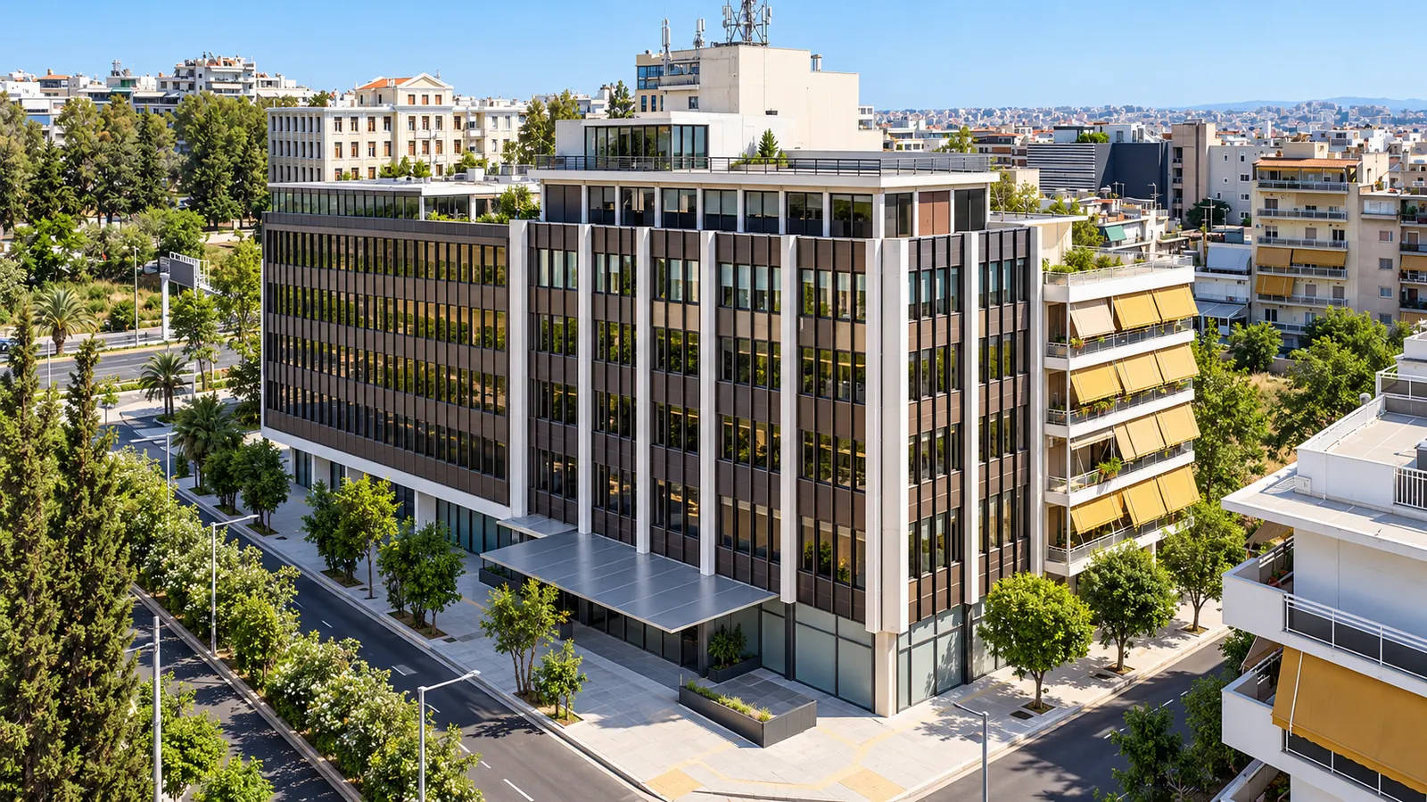 ST-001 &mdash; Fa&ccedil;ade du b&acirc;timent