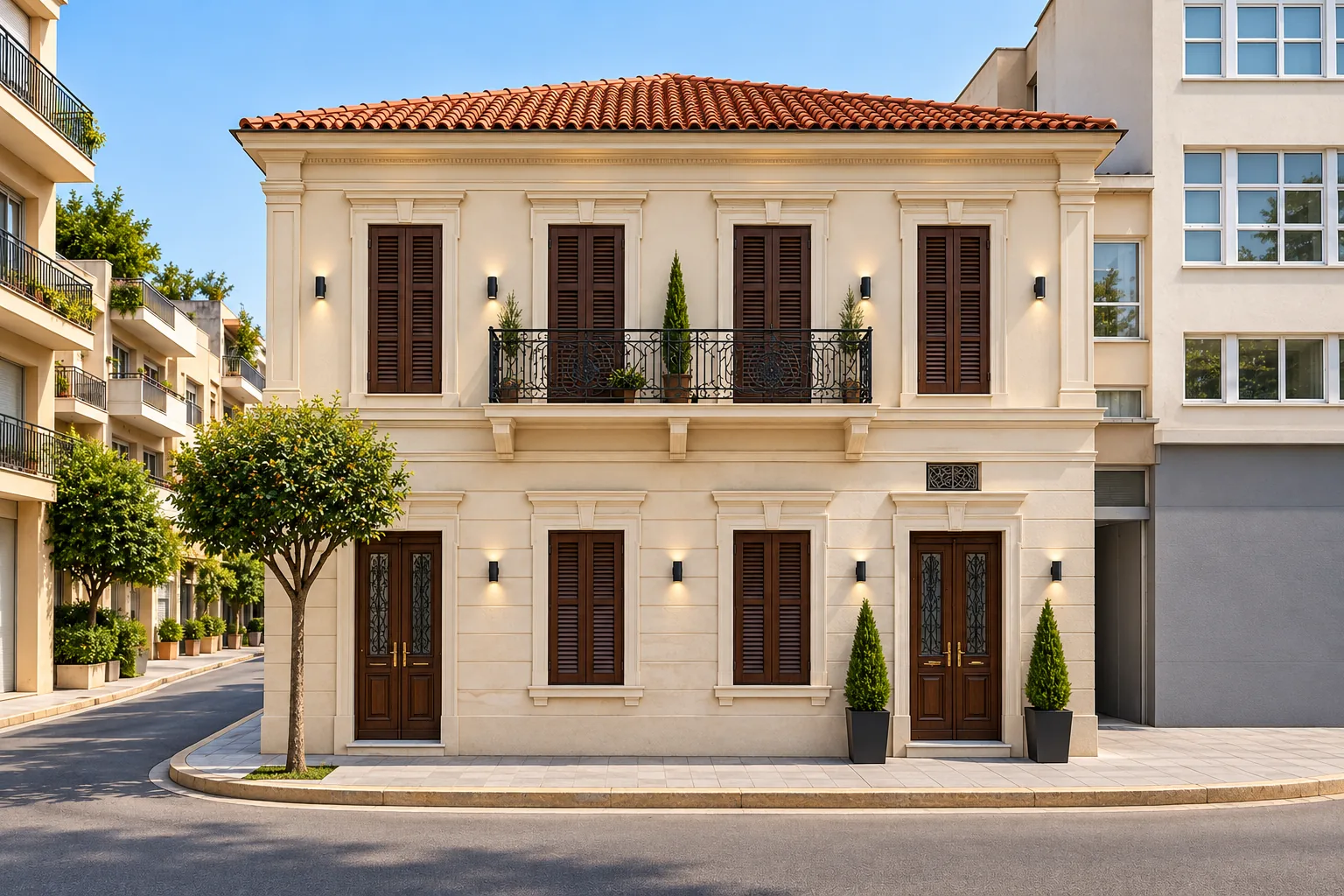 ST-035 &mdash; Fa&ccedil;ade du b&acirc;timent