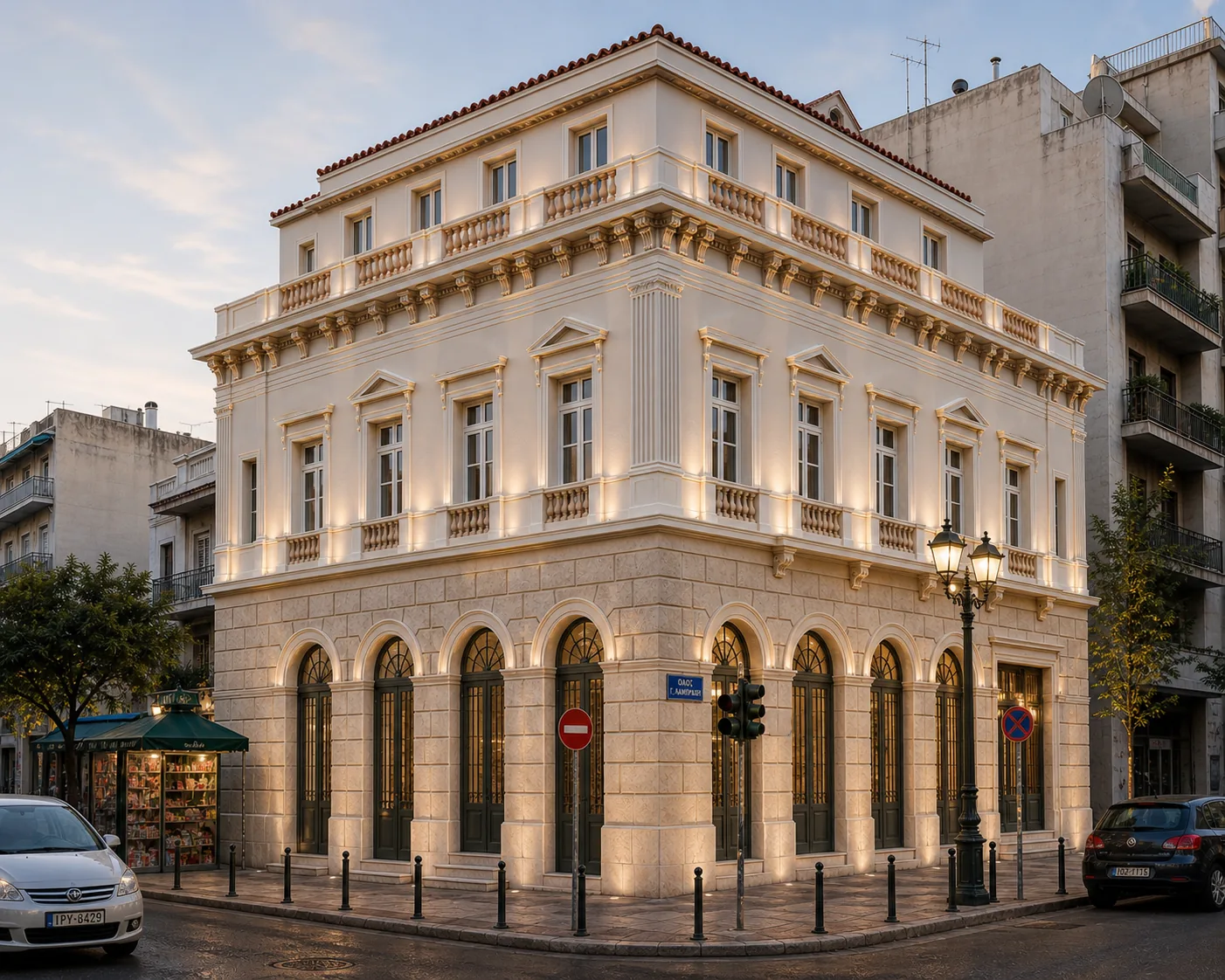 ST-040 — Façade du bâtiment